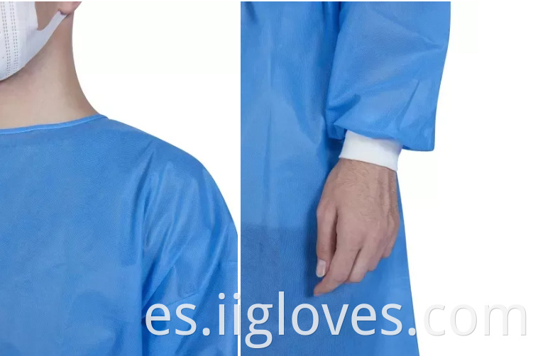 Vestido de aislamiento de ropa aislada de insolación 60 GSM Aislamiento laminado